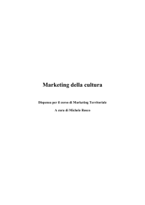 Marketing della cultura