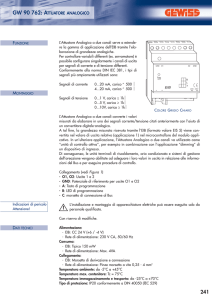 GW 90 762: ATTUATORE ANALOGICO