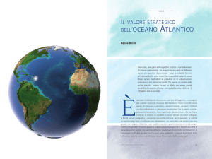 Il valore strategico dell`oceano Atlantico
