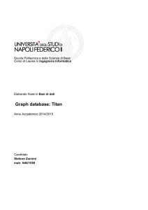 Graph database: Titan - Ingegneria Informatica