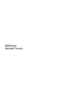 BIMDesign (Manuale Tecnico)