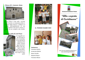 Brochure Chiese - Comune di Castelnuovo Parano