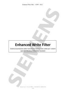 Enhanced Write Filter