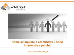 estratto corso crm - C