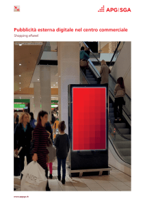 PDF Pubblicità esterna digitale nel centro commerciale