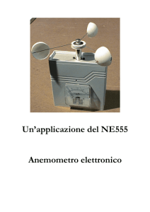 Un anemometro elettronico