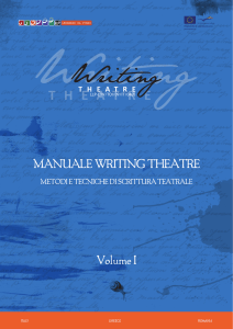 MANUALE WRITING THEATRE Volume I