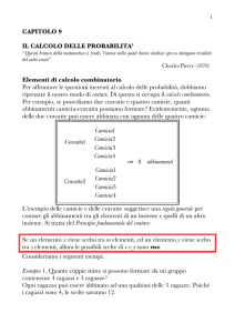 49-probabilita - Liceo Scientifico Guido Castelnuovo