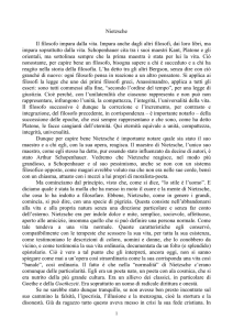 Nietzsche Il filosofo impara dalla vita. Impara anche dagli altri filosofi