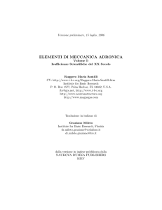 elementi di meccanica adronica