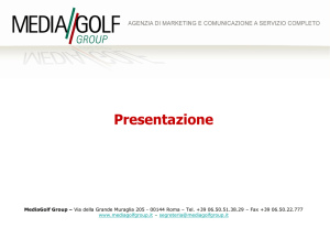 Presentazione - MediaGolf Group