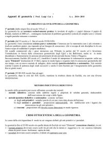 geometria 2014-2015 - Liceo Statale Aprosio