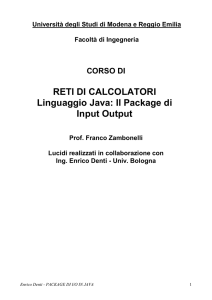 Input-Output in Java