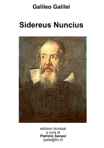 Sidereus Nuncius