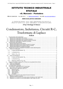 Condensatore, Induttanza, Circuiti RC