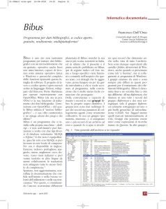 Bibus - Biblioteche oggi