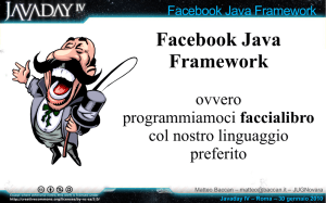 Facebook Java Framework