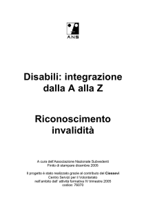 Riconoscimento invalidità - l`associazione disabili gragnano visita i