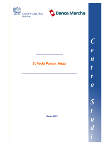 Scheda Paese: India - Confindustria Pesaro Urbino