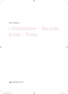 I Simulazione – Seconda prova – Fisica - Campus