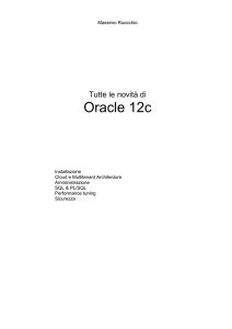 Oracle 12c Nuove Funzionalità 6x9