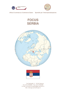 Serbia - Camere di Commercio