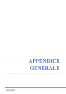 Appendice generale