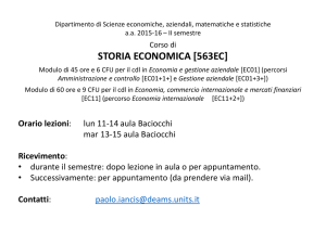 Slides corso Storia economica 2015