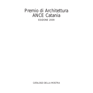 Premio di Architettura ANCE Catania