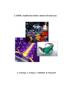 LASER: Analisi dei rischi e misure di sicurezza