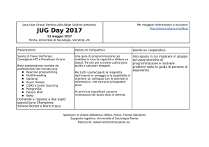 JUG Day 2017 - JUG Trentino