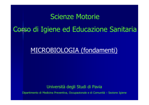 Traccia_lezione_micro.fondamenti - Università degli studi di Pavia