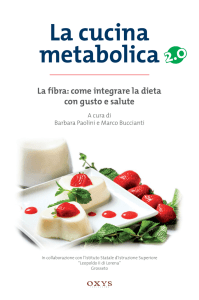 La cucina metabolica - Associazione Italiana di Dietetica e