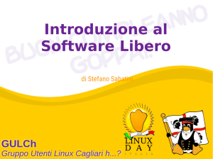 Introduzione al Software Libero - Linux Day