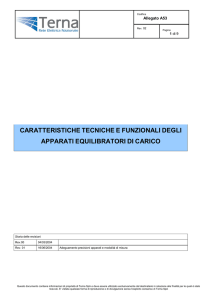 caratteristiche tecniche e funzionali degli apparati