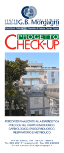 Progetto Check-Up Brochure