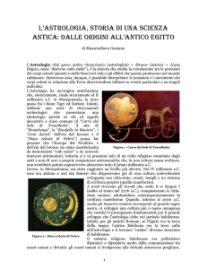 l`astrologia, storia di una scienza antica: dalle origini all`antico egitto