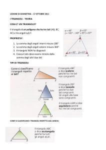 Teoria i triangoli