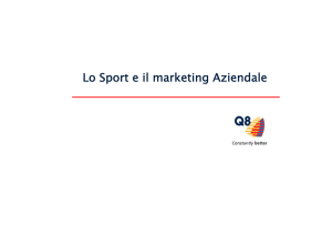 Lo Sport e il marketing Aziendale