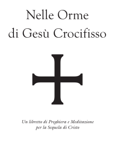 Nelle Orme di Gesù Crocifisso