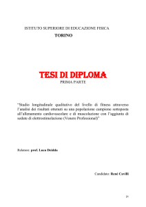 Tesi di Laurea sul Metodo – René Cavilli – Facoltà di