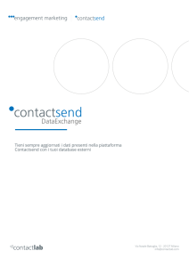 contactsend - Contactlab explore centre