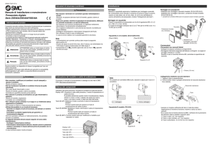 Manuale di installazione e manutenzione Pressostato digitale Serie