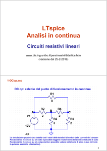 Analisi in continua