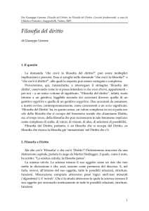 Filosofia del diritto