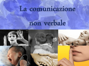 Comunicazione non verbale - Sacro Cuore