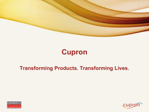 clicca per la presentazione Cupron in PDF
