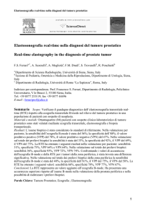 Elastosonografia real-time nella diagnosi del tumore