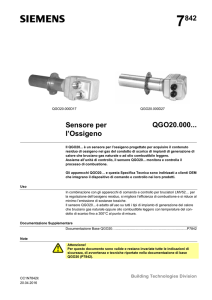 7842 Sensore per l`Ossigeno QGO20.000