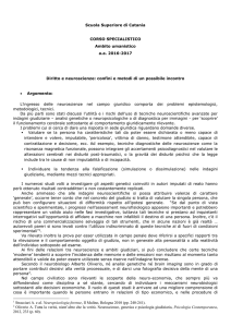 Diritto e neuroscienze - Scuola Superiore di Catania